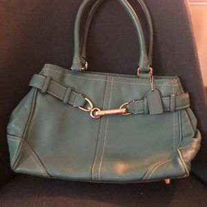 Leather Coach Arm Bag